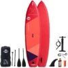 Adventum 10'4 X 31" Paddleboard 2023 - Red -Surfing Equipment Shop adventum 104 red paddleboard deck