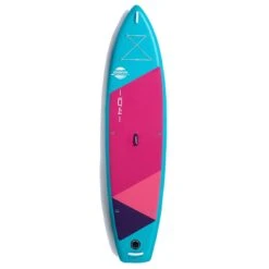 Adventum 10'4 X 31" Paddleboard 2023 - Pink / Teal -Surfing Equipment Shop adventum 104 teal pink paddleboard