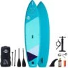 Adventum 10'6 X 32" Paddleboard 2023 - Teal -Surfing Equipment Shop adventum 106 teal paddleboard package