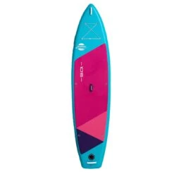 Adventum 10'6 X 32" Paddleboard 2023 - Teal/Pink -Surfing Equipment Shop adventum 106 teal pink paddleboard