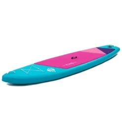 Adventum 10'6 X 32" Paddleboard 2023 - Teal/Pink -Surfing Equipment Shop adventum 106 teal pink paddleboard deck
