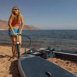 Gladiator Origin 10'8 X 34" Paddleboard 2023 -Surfing Equipment Shop gladiator origin silver pumped with girl good smile
