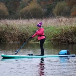 Red Paddle Co. Red Paddle Co Voyager 12' X 28" Paddleboard 2024 -Surfing Equipment Shop level 6 neoprene sobrio pink jacket paddle 1 2