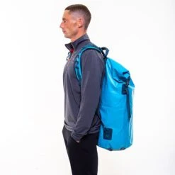 60L Red OriginalRoll Top Drybag - Ride Blue