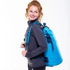 30L Red OriginalRoll Top Drybag - Ride Blue -Surfing Equipment Shop red equipment paddleboard drybag blue 30l drybags