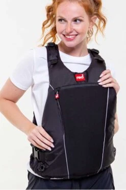 Red Original 50N Paddle Board Buoyancy Aid - Black / Red