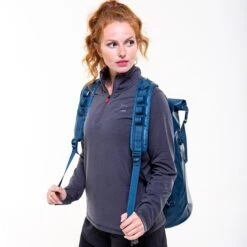 30L Red OriginalRoll Top Drybag - Deep Blue -Surfing Equipment Shop red paddle co equipment paddleboard bag 30l drybag blue