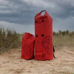 110 Ltr Roll Top Paddleboard Travel Dry Bag - Red -Surfing Equipment Shop riding not hiding red