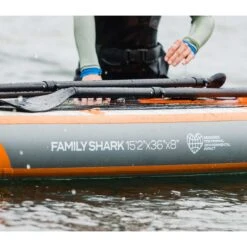 Shark Family Tandem 15'2 X 36'' Paddleboard 2022 -Surfing Equipment Shop shark family 15 2