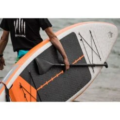 Shark T 12'6 X 30" X 6" Paddleboard 2023 -Surfing Equipment Shop shark sups lifestyle board touring4