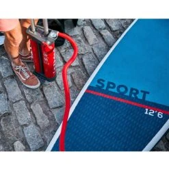 Red Paddle Co. Red Paddle Co 12'6 X 30" Sport Paddleboard Package - 2022 -Surfing Equipment Shop sport 12 06 lifestyle 04
