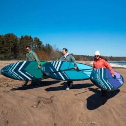 Gladiator Pro 10'6 X 32" Paddleboard 2023 -Surfing Equipment Shop sq 11 2 10 6 11 6 winter on beach