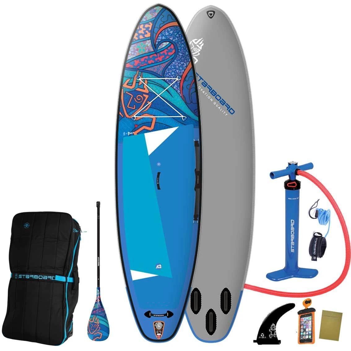 Starboard IGo Tikhine Wave Deluxe 10'8" X 33" Paddleboard 2023 3 Starboard IGo Tikhine Wave Deluxe 10'8" X 33" Paddleboard 2023