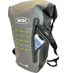 Yak DryPak Back Pack With Molle Slots 30L Grey Black