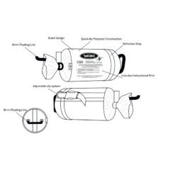 Yak Throw Bag -Surfing Equipment Shop yak throw rope